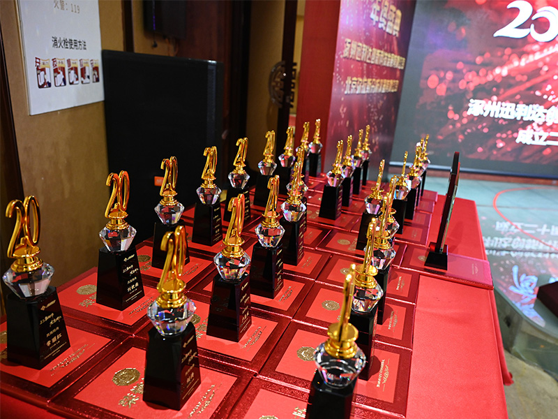 “一路相伴，感恩有你”——迅利達(dá)公司二十周年慶典